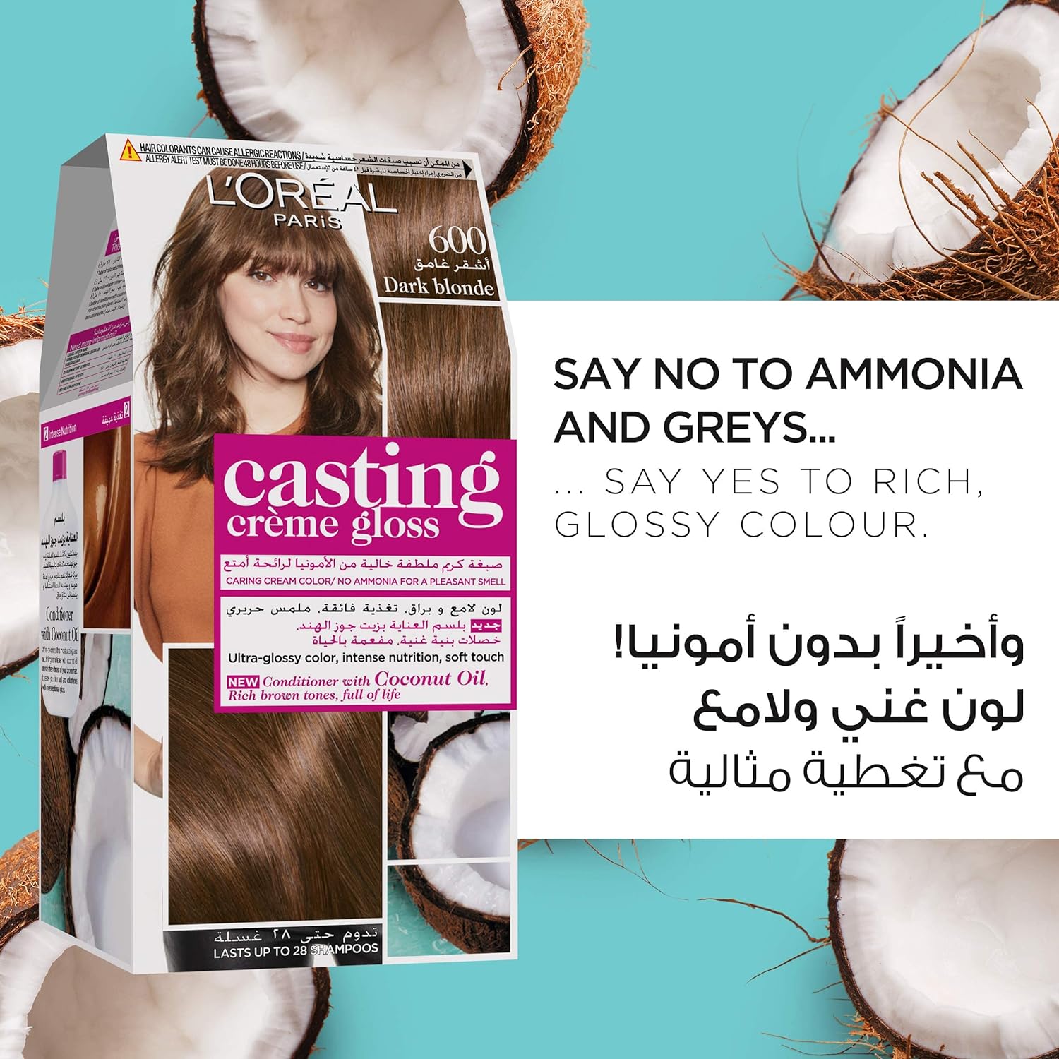 L'Oreal Casting Hair Dye No. 300 Dark Brown