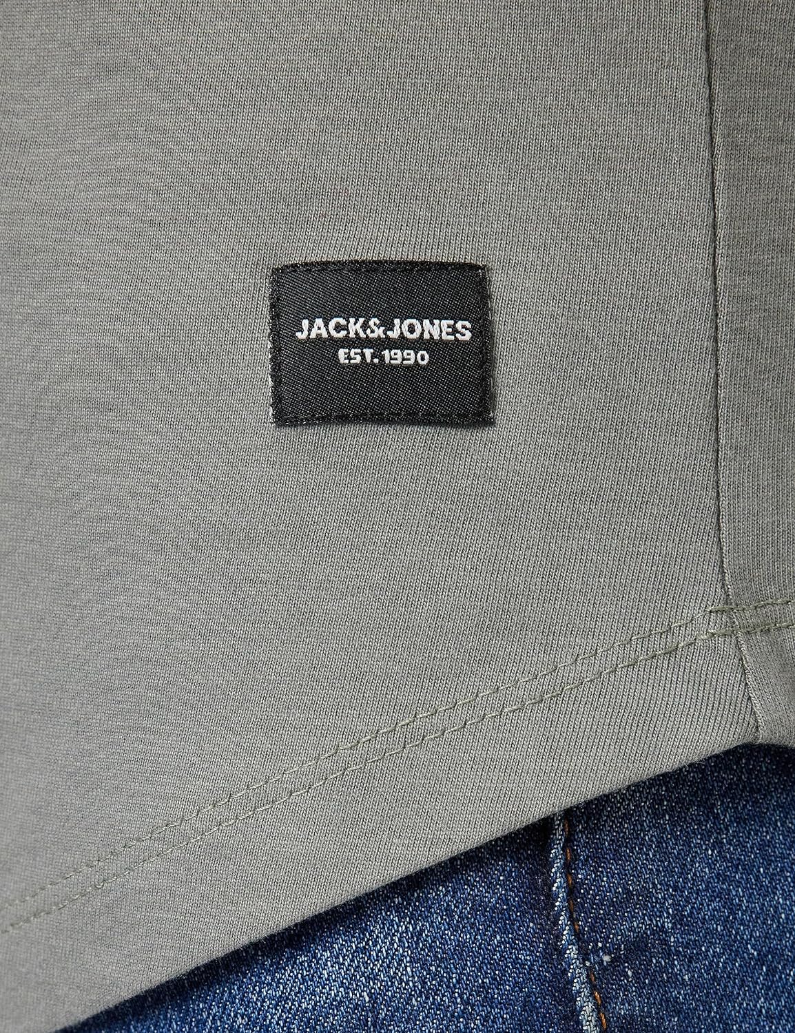 Jack & Jones Mens Jjenoa Tee SS Crew Neck PS T-Shirt T-Shirt (pack of 1)