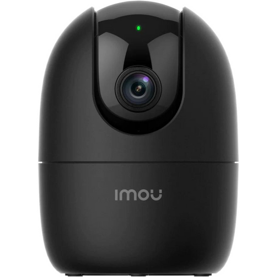 Imou 1080P Smart Security Camera Indoor, 360° Wi-Fi Camera 2MP with Human Detection, Motion Tracking, Two-Way Audio, IR Night Vision, Privacy Mode, Local & Cloud Storage, Ethernet Port, Black