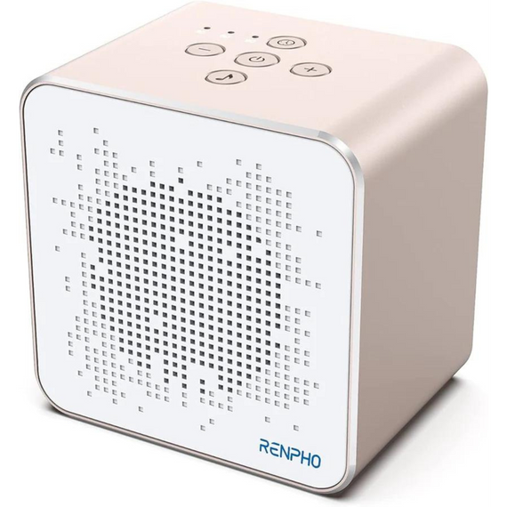 RENPHO Sound Machine, White Noise Machine for Sleeping Adult, Baby with Soothing Sounds, Memory Timer Function, Portable White Noise Machine for Office Privacy, Travel, Home, Sound Therapy