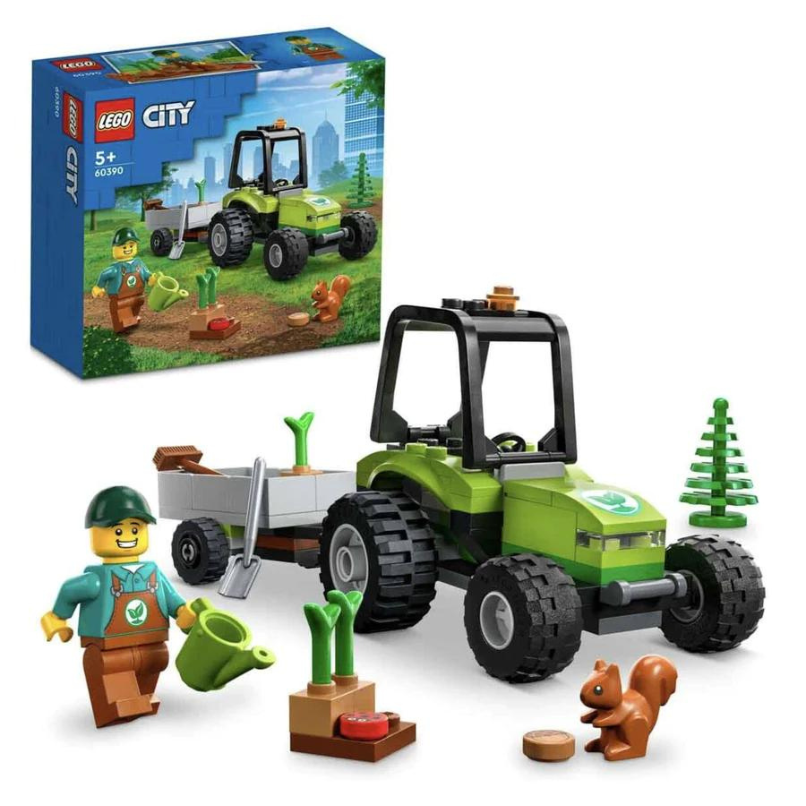 LEGO® City Park Tractor 60390 Building Blocks Toy Car Set; Toys for Boys, Girls, and Kids (86 Pieces)