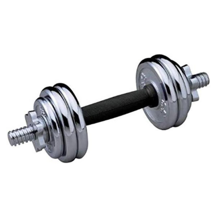 NewCity 384 Chrome Dumbbells Set, 15 kg