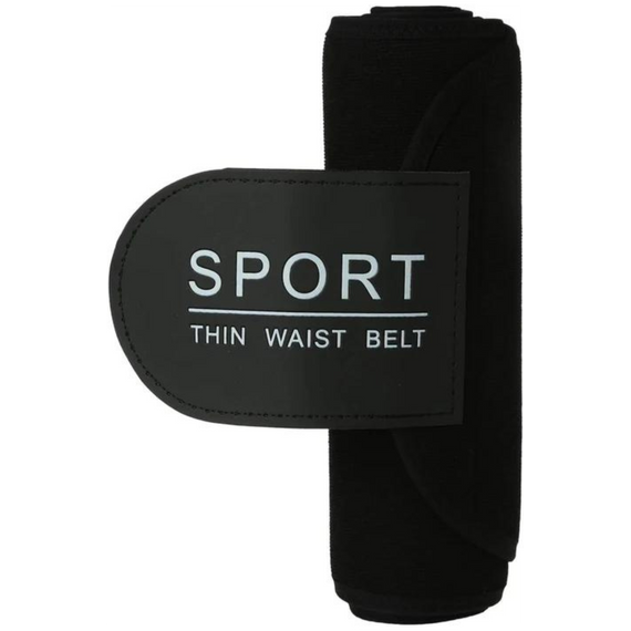 Sport thin waist belt for Men & Women Workout Sweat Enhancer Exercise & Back Support