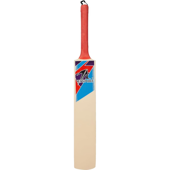 Leader Sport Youth Cricket Bat for Soft Ball Play, Size 4, Deco Finished