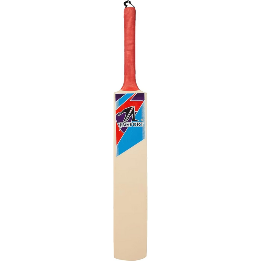 Leader Sport Youth Cricket Bat for Soft Ball Play, Size 4, Deco Finished