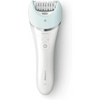 Philips Satinelle Advanced Wet & Dry Epilator For Women - Bre610, White