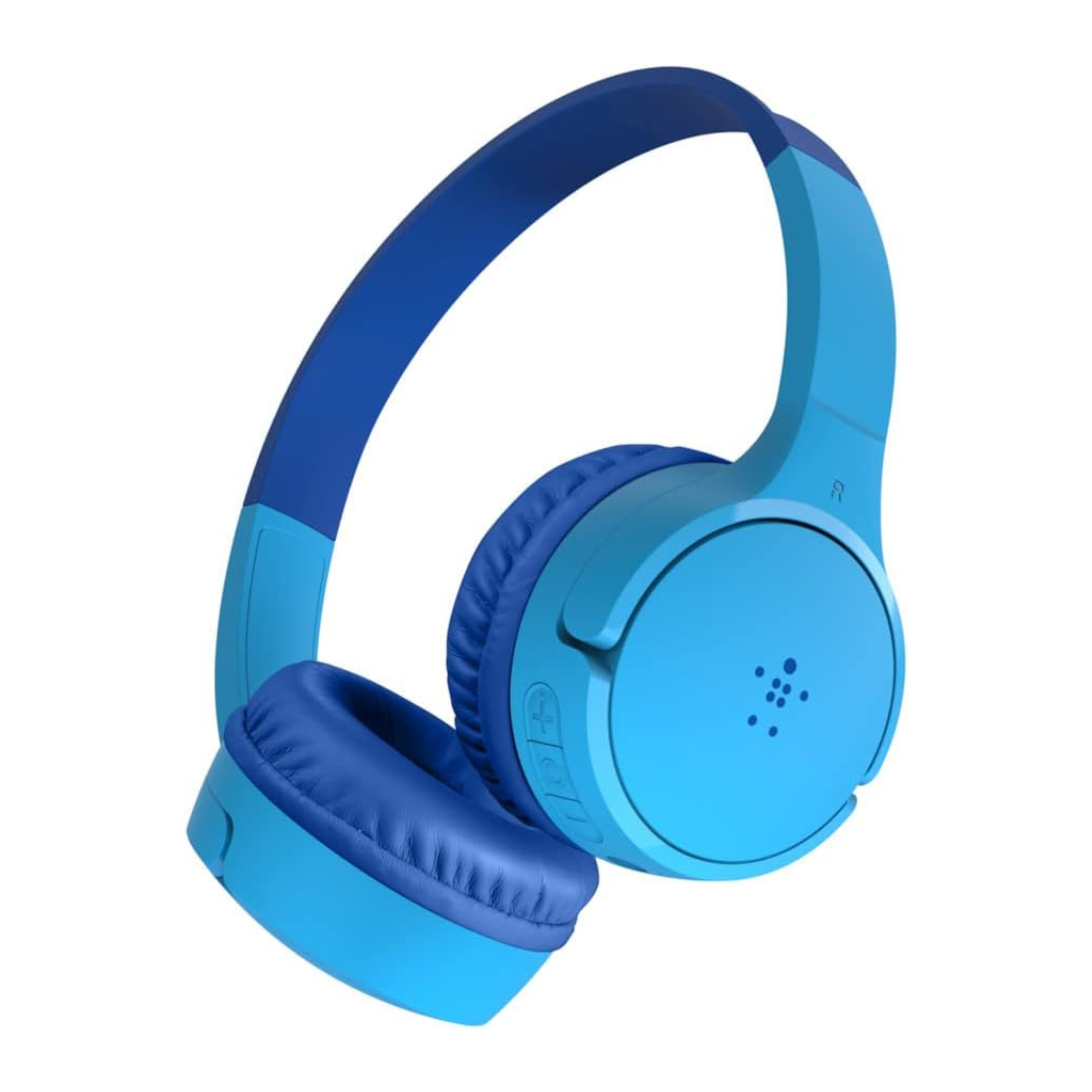 Belkin SoundForm Mini Kids Wireless Headphones with Built in Microphone, On Ear Headsets Girls and Boys For Online Learning, School, Travel Compatible with iPhones, iPads, Galaxy and more - Blue