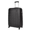 Senator Hard Shell Luggage Set Lightweight 3-Piece ABS Luggage Sets with Spinner Wheels 4 A207 (Set of 3, Black)
