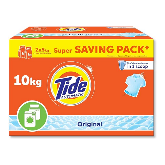 Tide Powder Detergent Box (Automatic) 10KG