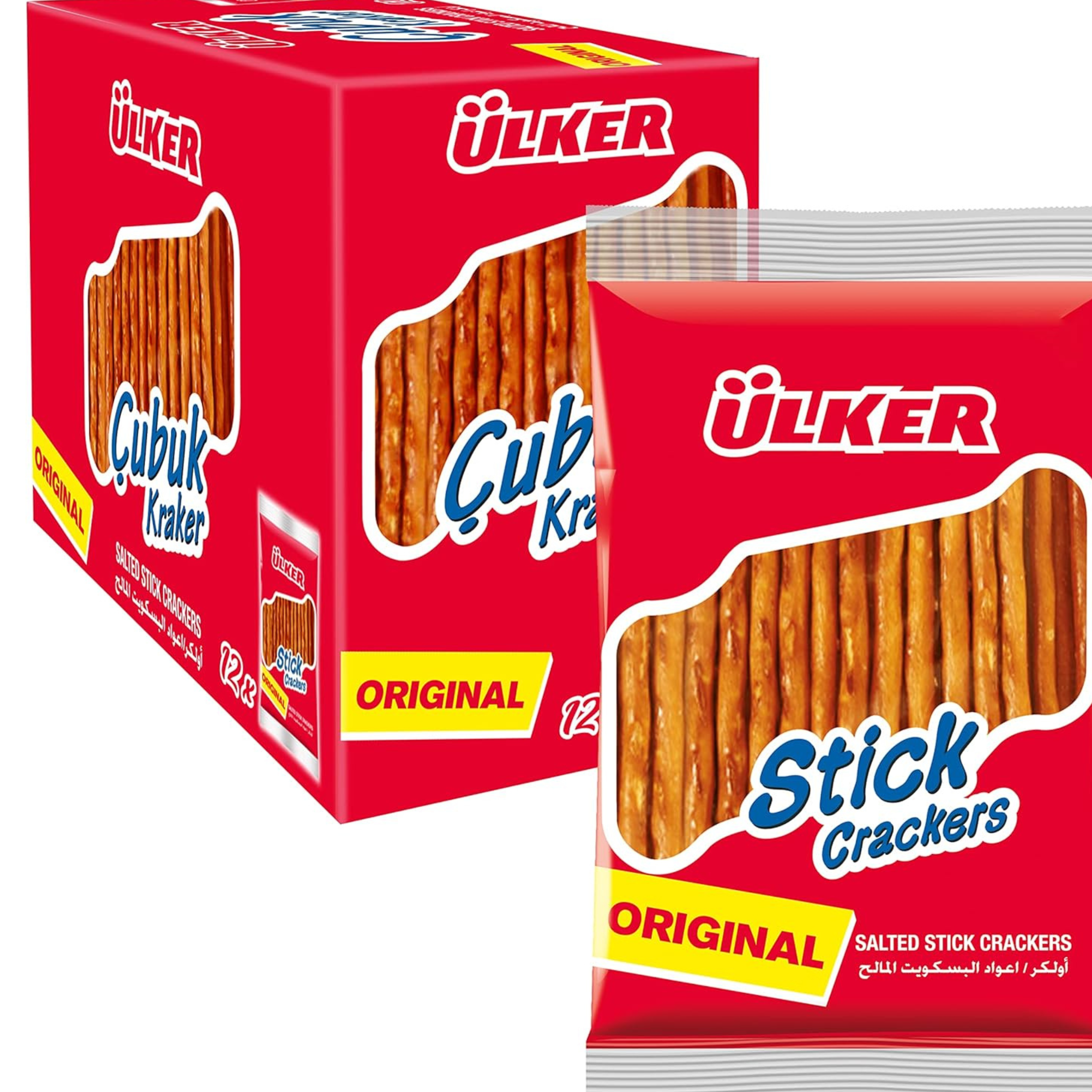 Ulker CubUK Kraker, 12 X 30 G, Red