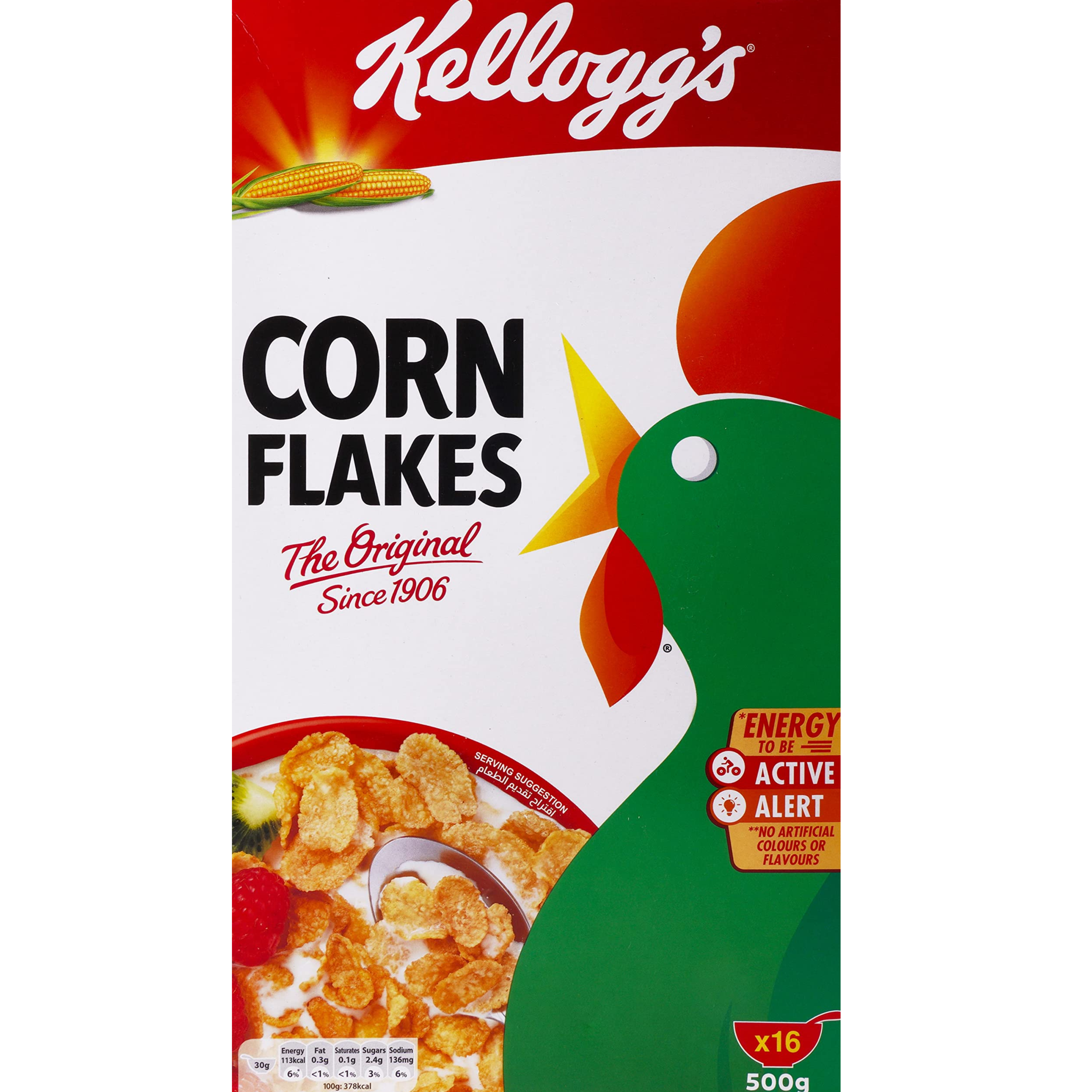 Kellogg's Corn Flakes Cereal The Original, 500 g