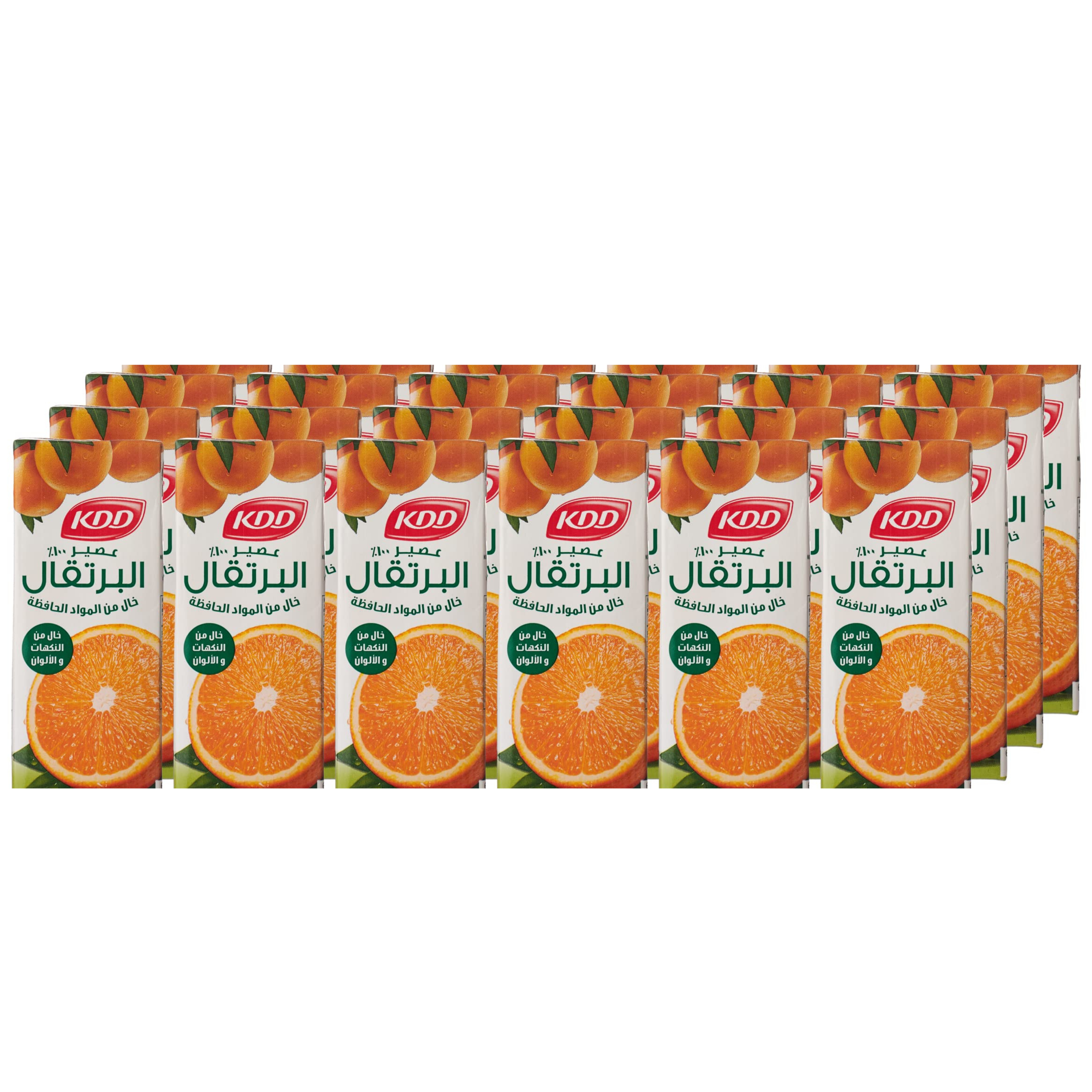 Kdd Natural Orange Juice, 24 X 180 ml- Pack of 1