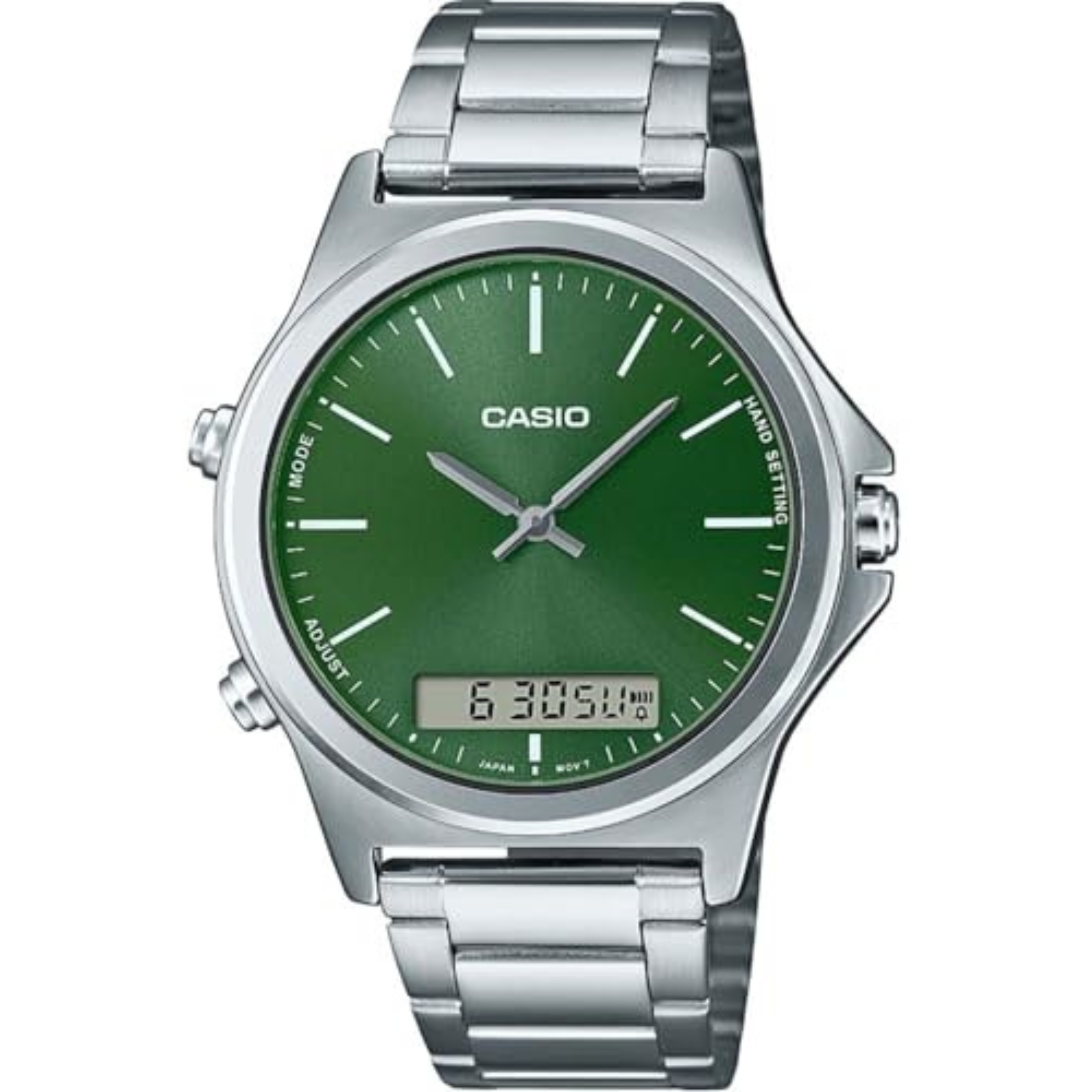 Casio analog black dial men's watch