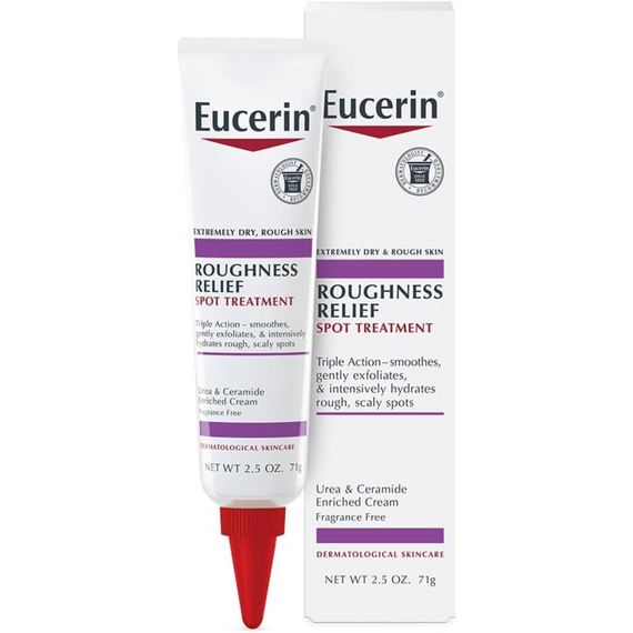 Eucerin Roughness Relief Lotion - Full Body Lotion For Extremely Dry, Rough Skin - 16.9 Fl. Oz. Pump Bottle