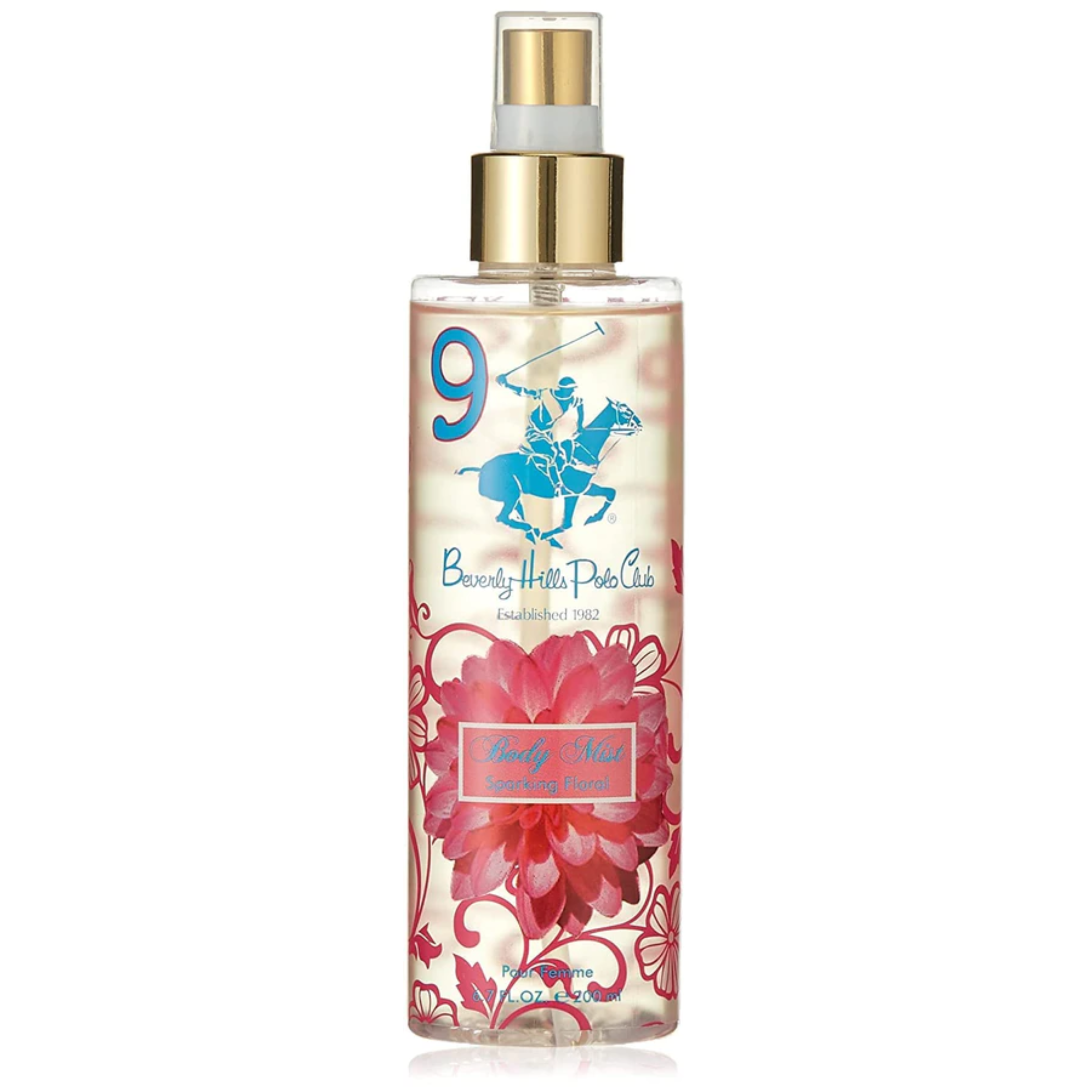 Beverly Hills Polo Club Premium Body Mist Sparkling Floral No.9 (200Ml)