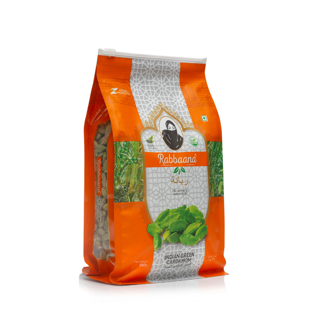 Rabana Indian green cardamom 250 grams