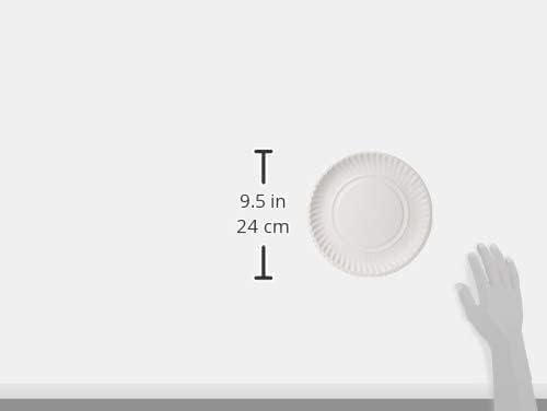 Hotpack White Disposable Plates - 100 Pcs