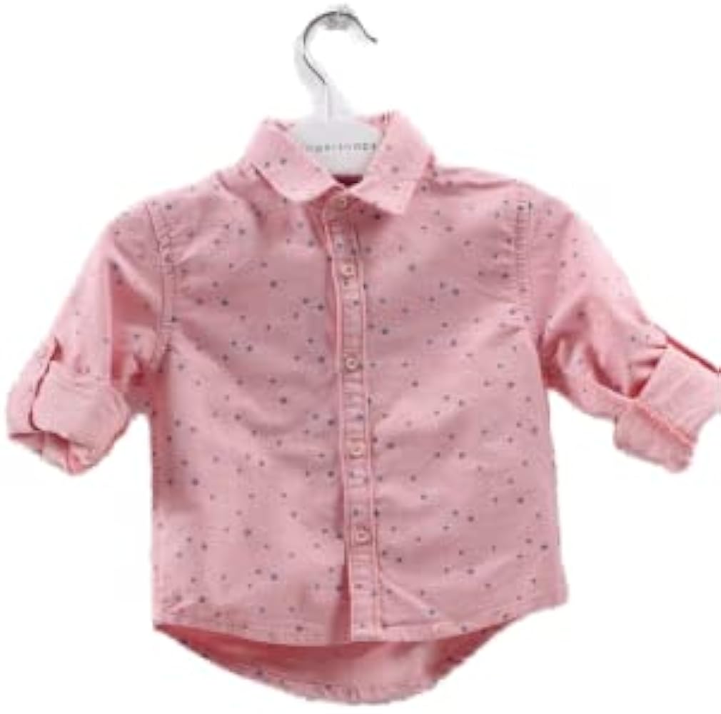 Gingersnaps Baby-Boys IBWS0439 Star Print Loose L/S Shirt