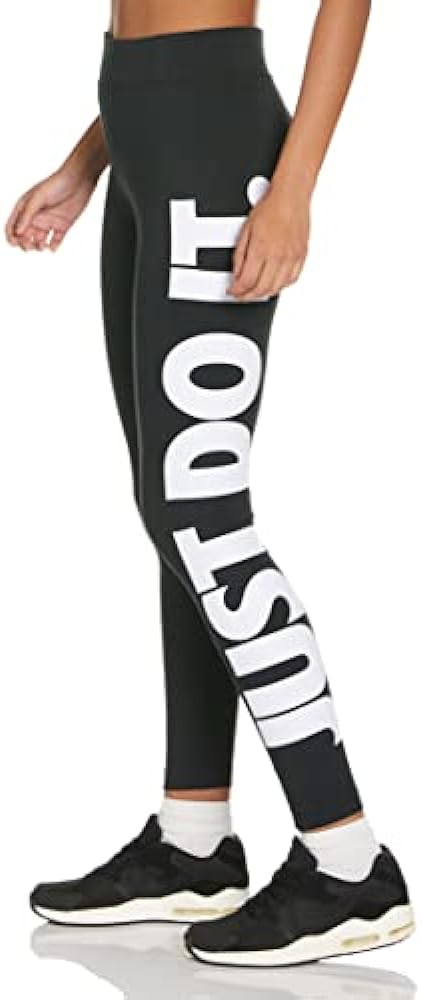 Nike Womens NSW ESSENTIAL JUST DO IT HIGH RISE Pants