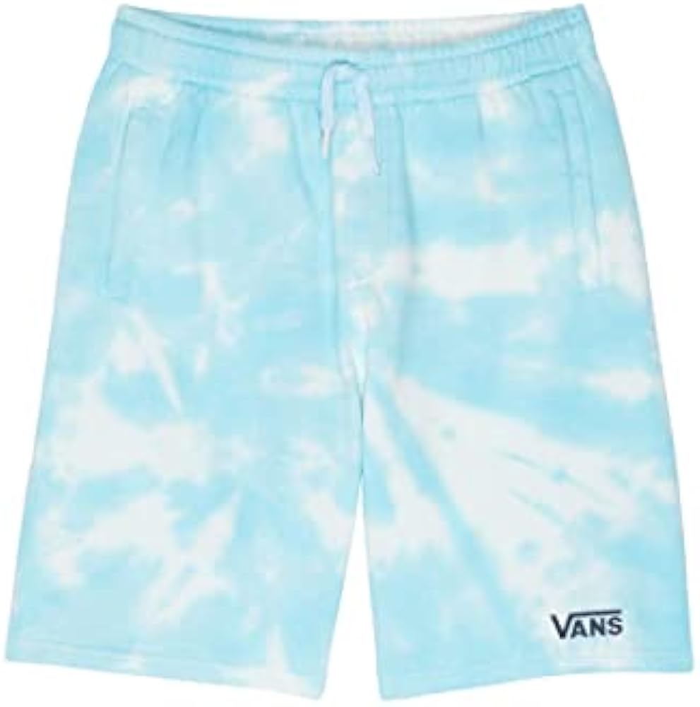 Vans boys Aquatic Tie Dye Fleece Shorts, Z2K Blue, One Size