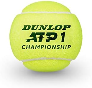 DUNLOP Tennis Ball ATP Championship – for Clay, Hard Court & Grass