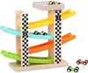 Arabest Toddler Toys for 1 2 Year Old Boy and Girl Gifts Wooden Race Track Car Ramp Racer with 4 Mini Car Visit the Arabest Store