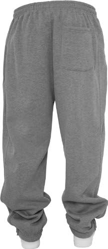 Urban Classics Mens Sweatpants TB014B Drawstring Joggers, Sport Trousers with Elastic Waist, Tracksuit Trousers with Elasticated Zipped Ankles, Loose Fit (pack of 1)