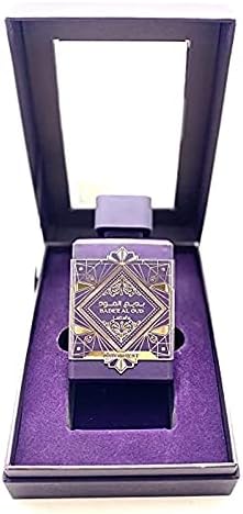 Lattafa Bade'e Al Oud Amethyst for Unisex Eau de Parfum Spray, 3.4 Ounce