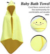 Baby Hooded Towel Blanket Bathrobe Boy Girls Animal Shape Cloak(Little bee)