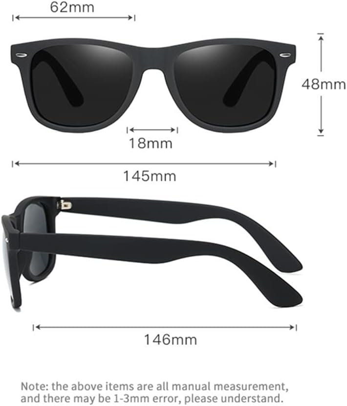LinJie Polarized Sunglasses Men Women, Retro Polarized Sunglasses With UV Protection, Suitable For Driving、 Running、And Fishing Goggles