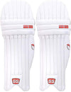 Ss Sunridges 10050044 College Batting Cricket Leg Guards, 1 Pair 25 Inch, White
