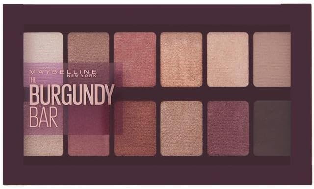 Maybelline New York The Burgundy Bar Eyeshadow Palette