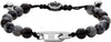 Diesel Men's Semi-Precious Bracelet with slider clasp, Polished, lenth 17.5 cm - 25 cm