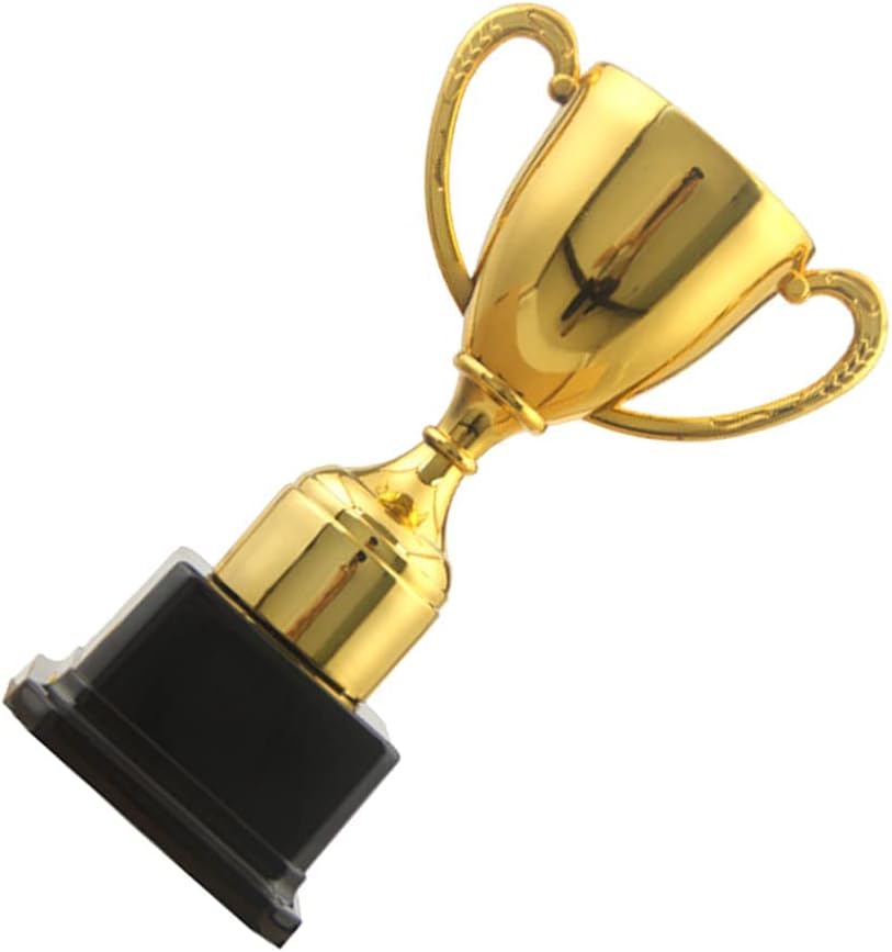 TERRIFI Mini Trophy Award Trophy Gold Cup Trophies Winners Cup Award for Football Soccer Baseball Carnival Prize Party Favors