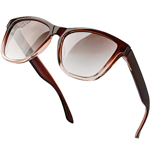 KANASTAL Polarized Sunglasses for Men Women, Classic Square Sun Glasses Outdoor 100% UV Protection Driving Shades