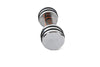 Hirmoz Dumbbell 6.Kg By Iron Master, Home Fitness Dumbbell For Whole Body Workout Home Gym (Single)< Silver