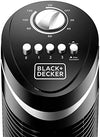 BLACK+DECKER 50W Tower Fan 3 Speeds Low/Medium/High 65, Wide Oscillation Adjustable Portable/Travel Friendly Design with 120 min Timer, For The Perfect Temperature TF50-B5