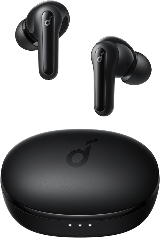 Anker Soundcore Life P2 Mini Bluetooth Earphones, 10mm Drivers Wireless Earbuds Bluetooth with Big Bass, Custom EQ, Bluetooth 5.2, 32H Playtime, USB-C for Fast Charging, Tiny Size for Commute, Work