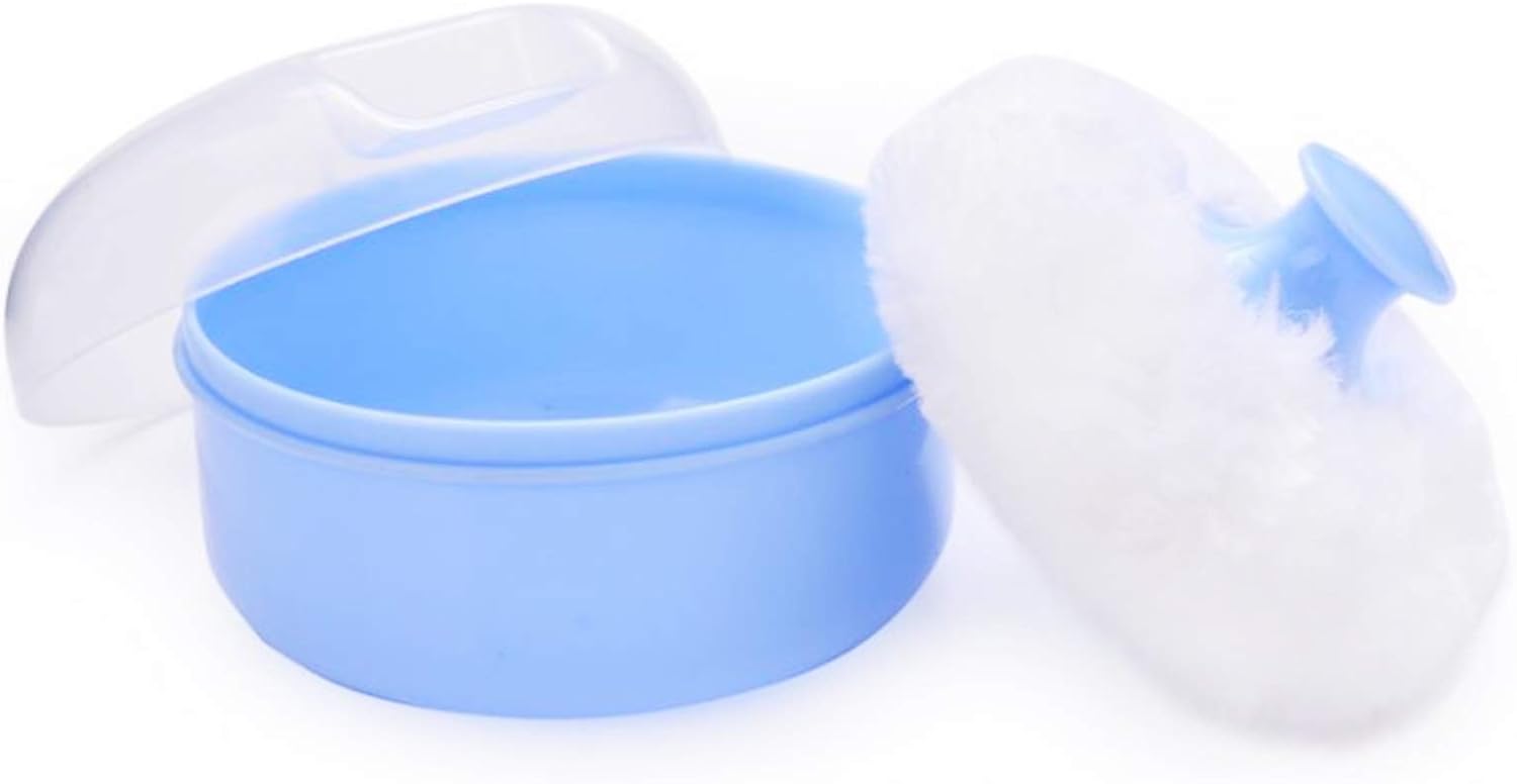 Star Babies Baby Powder Puff, Blue, Piece of 1