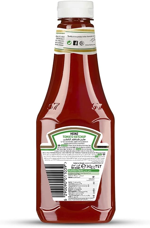 Heinz Tomato Ketchup Bottle, 342 gm HE129