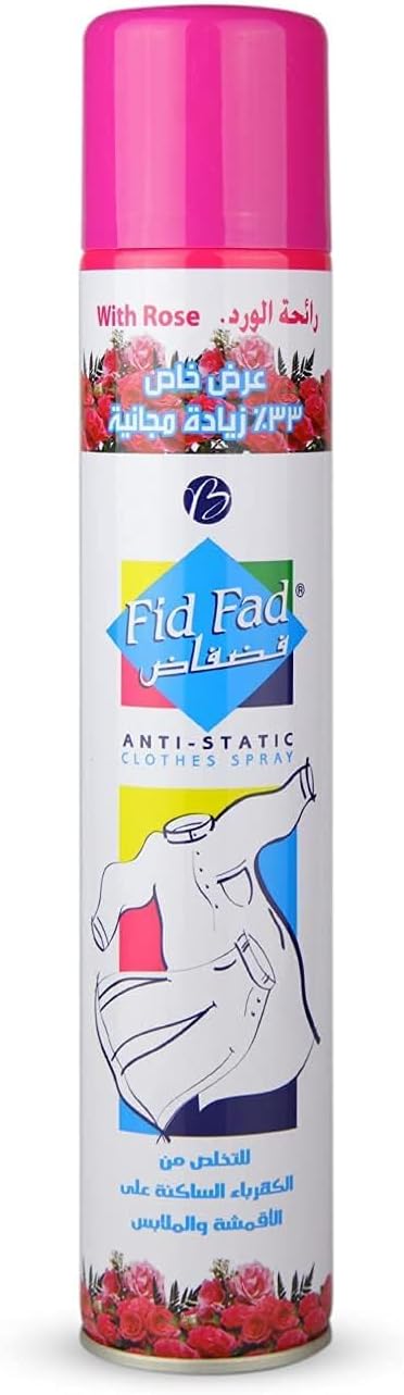 Fid Fad Anti-Static 400 Ml+33% Extra Free Rose