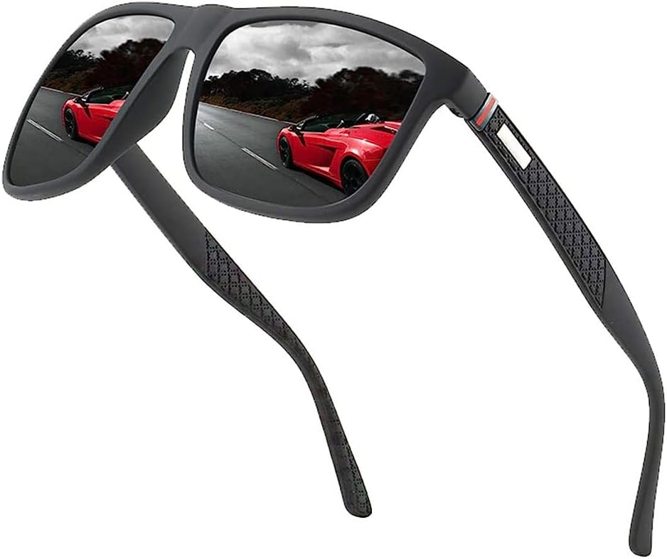 LinJie Polarized Sunglasses Men Women,Rectangular Sunglasses For Men,UV400 Protection Aluminum Frame Men's Sun Glasses For Driving Fishing Golf Outdoor Travel Lightweight