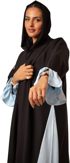 Dar Emtinan Womens Black Abaya