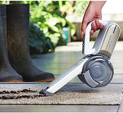 BLACK+DECKER 14.4V Cordless Handheld Pivot Vacuum Cleaner With 1.5Ah Li-Ion Battery, 440ml Bowl Capacity And Triple Filteration 200° Rotation PV1420L-B5