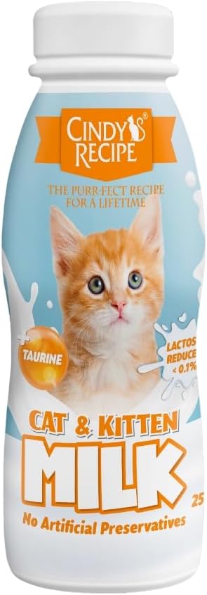 Cindy's Recipe Cat & Kitten Milk 250ml