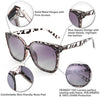 FEISEDY Polarized Fashion Sunglasses Oversized Women Men Retro Square Sun Glasses Big Vintage Shades UV Protection B2600