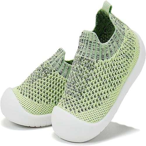 Baby Boy Girl Shoes Breathable Mesh Sneakers Lightweight Non-Slip Toddler Walking Shoes Infant First Walkers