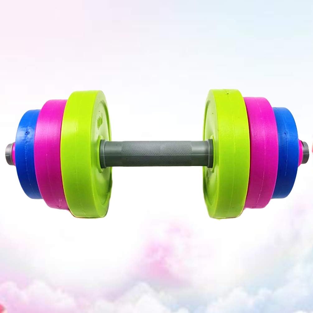 Garneck Dumbbell Weights Kids Exercise Weights Hand Fitness Barbell Toys For Weight Loss Exercise Body Building