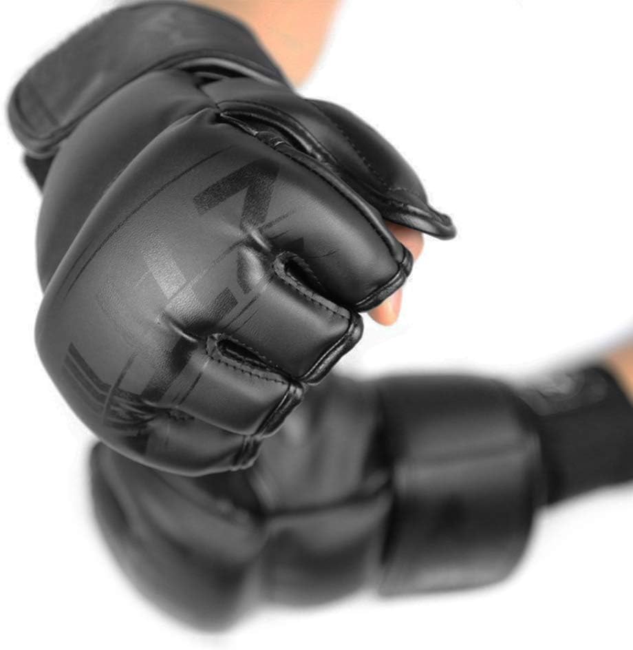 Morelian Men Women Kickboxing Gloves Boxing Gloves with Open Palm Punching Bag Gloves for Boxing Kickboxing