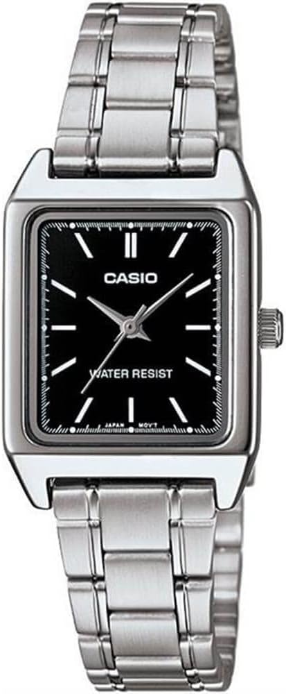 Casio Women's Quartz Dress Watch, Analog and Leather